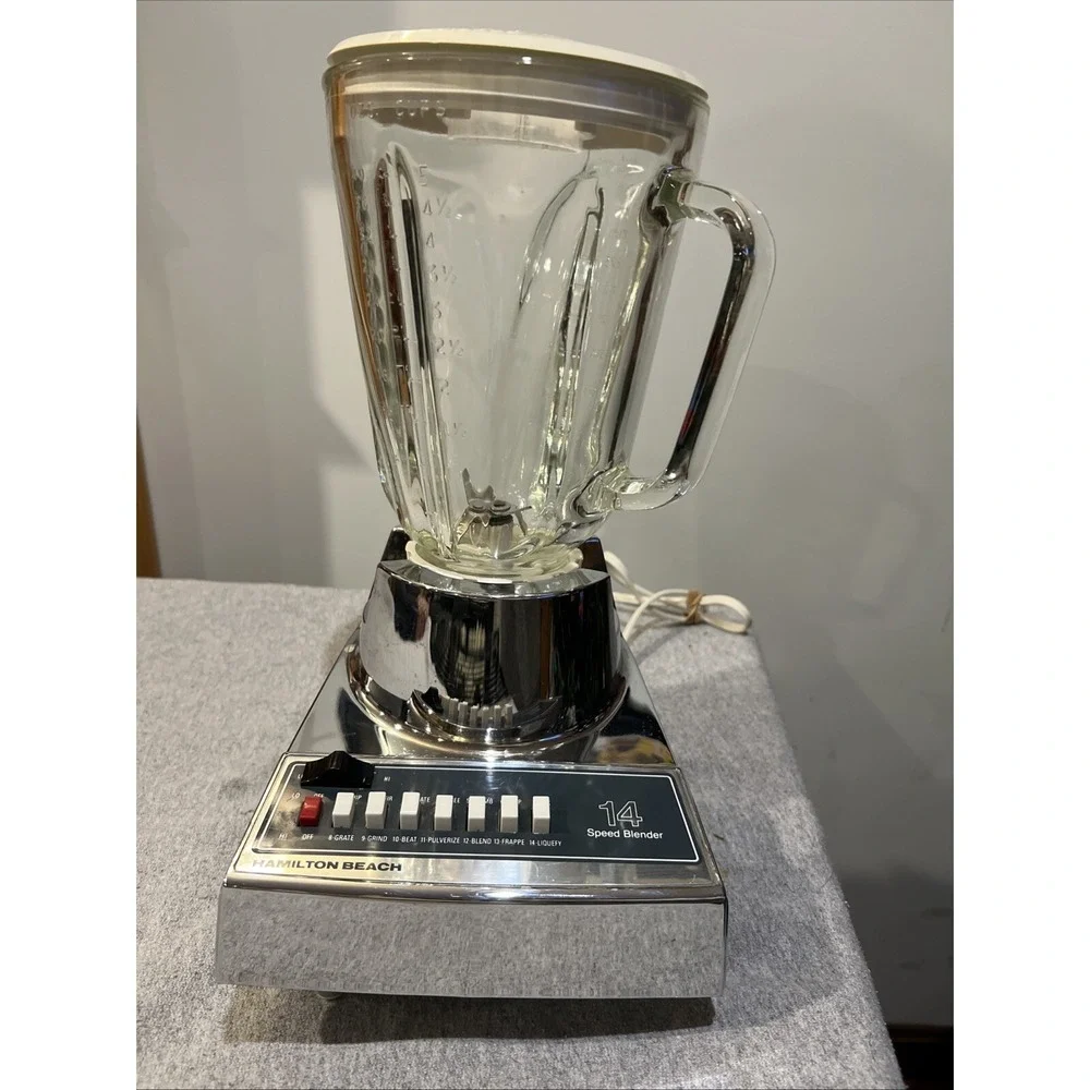 Vintage Hamilton Beach Scovill 575 Blender Retro 14 Speed-Tested‎ Works